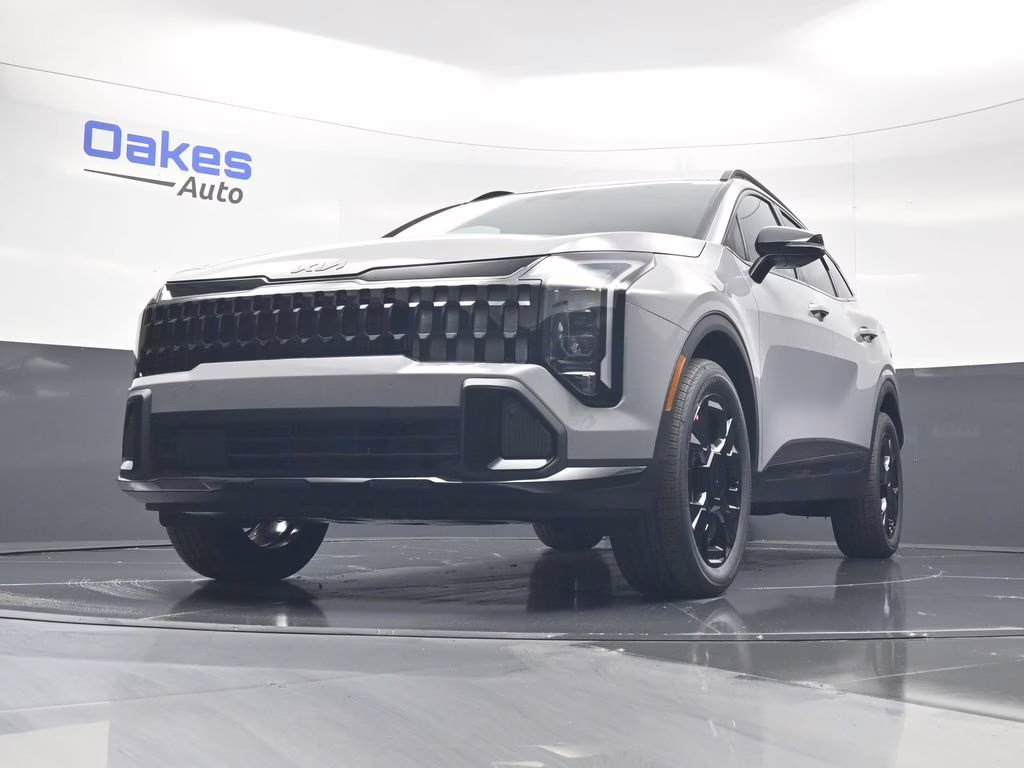 2026 Wolf Gray Kia Sportage Hybrid X-Line AWD SUV