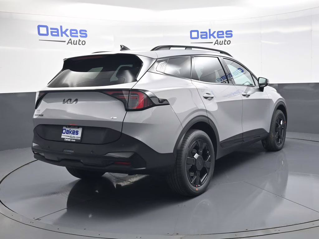2026 Wolf Gray Kia Sportage Hybrid X-Line AWD SUV
