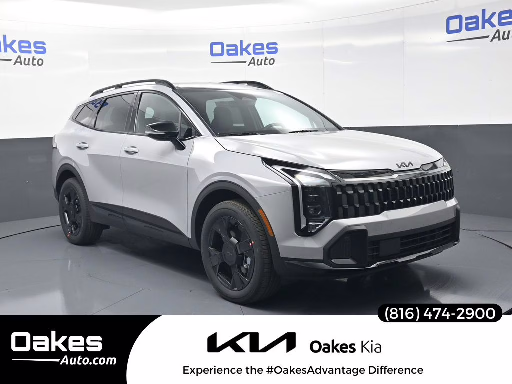 2026 Wolf Gray Kia Sportage Hybrid X-Line AWD SUV