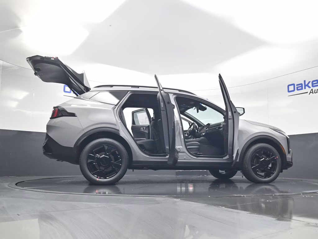 2026 Wolf Gray Kia Sportage Hybrid X-Line AWD SUV