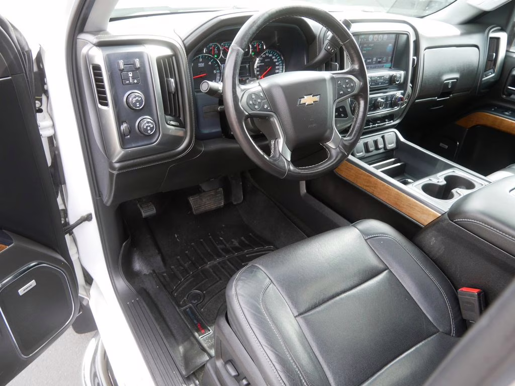 2018 Summit White Chevrolet Silverado 1500 LTZ 4X4 Truck