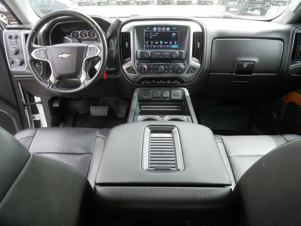 2018 Summit White Chevrolet Silverado 1500 LTZ 4X4 Truck