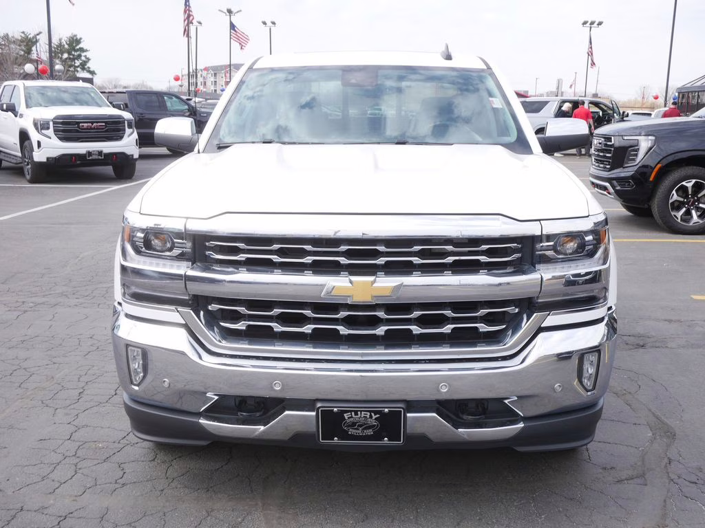 2018 Summit White Chevrolet Silverado 1500 LTZ 4X4 Truck