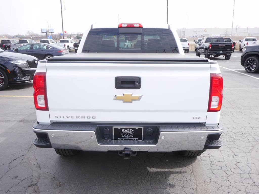 2018 Summit White Chevrolet Silverado 1500 LTZ 4X4 Truck