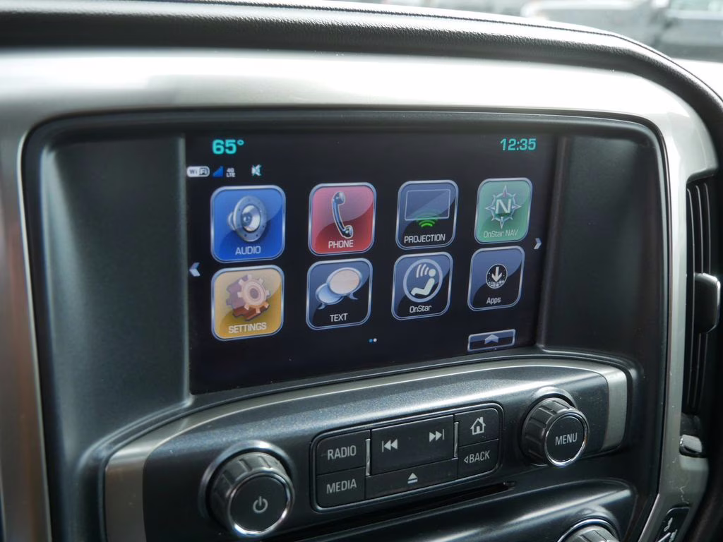 2018 Summit White Chevrolet Silverado 1500 LTZ 4X4 Truck