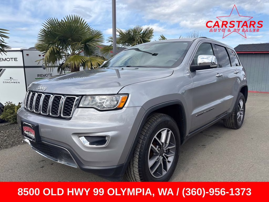 2020 Billet Silver Metallic Clearcoat Jeep Grand Cherokee Limited 4X4 SUV