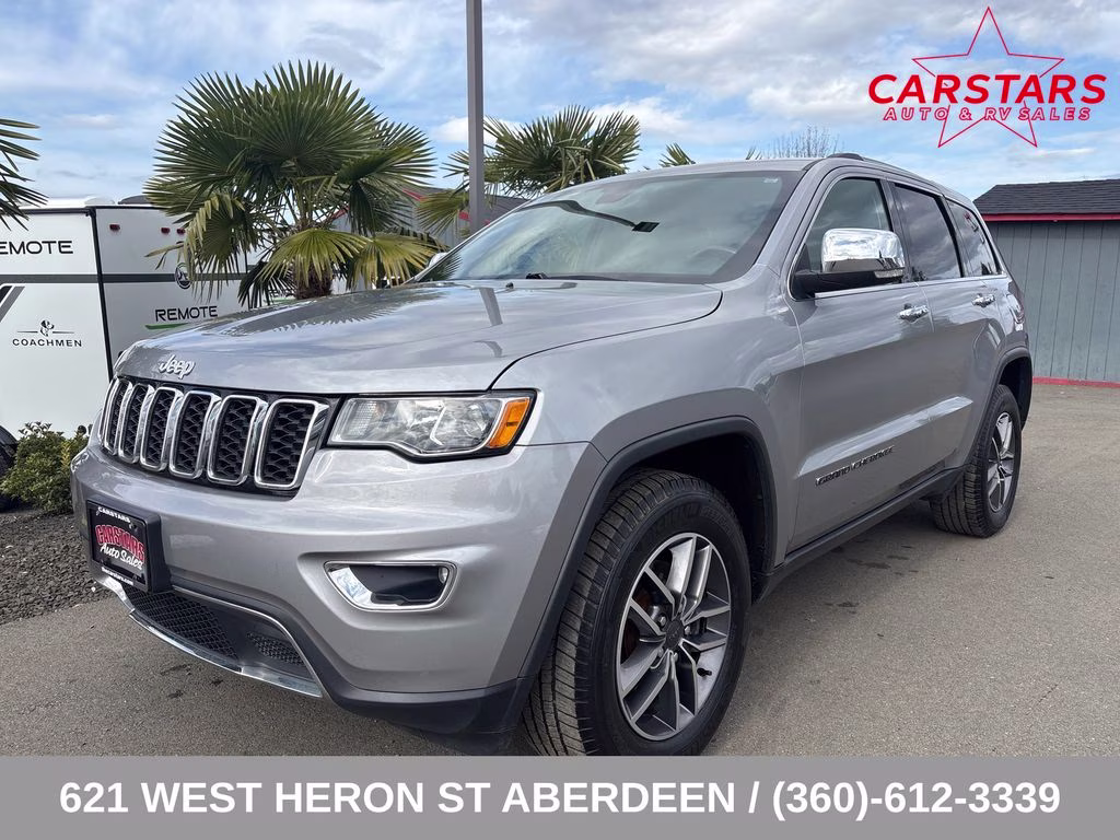 2020 Billet Silver Metallic Clearcoat Jeep Grand Cherokee Limited 4X4 SUV