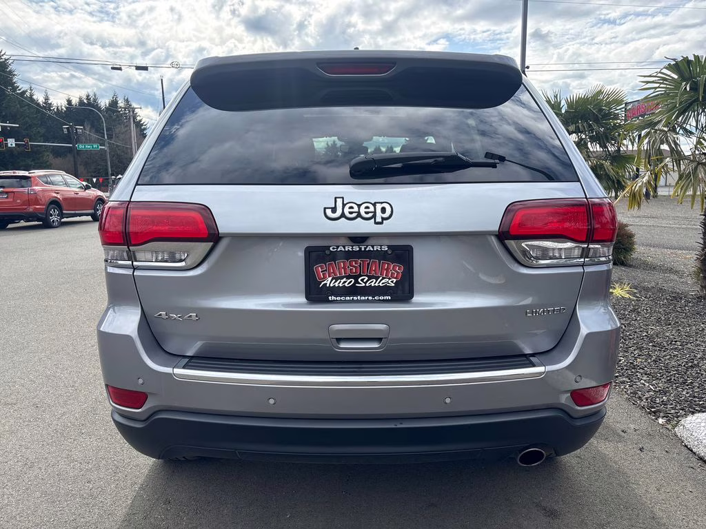 2020 Billet Silver Metallic Clearcoat Jeep Grand Cherokee Limited 4X4 SUV