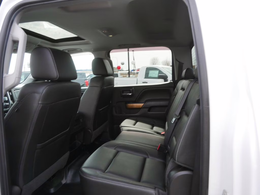 2018 Summit White Chevrolet Silverado 1500 LTZ 4X4 Truck