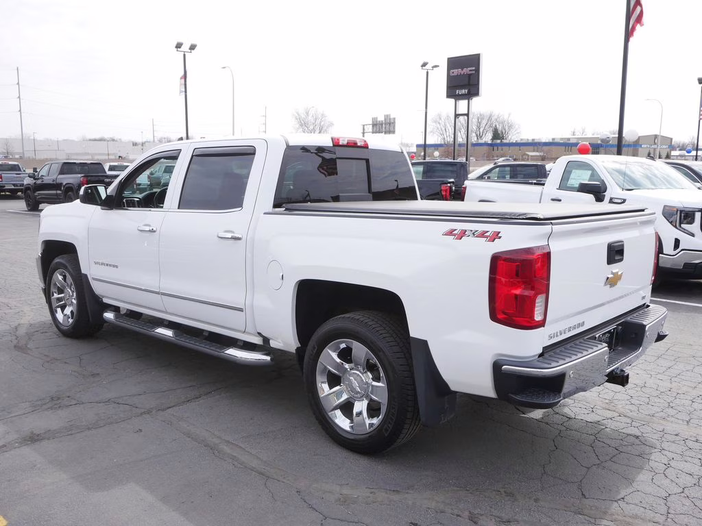 2018 Summit White Chevrolet Silverado 1500 LTZ 4X4 Truck