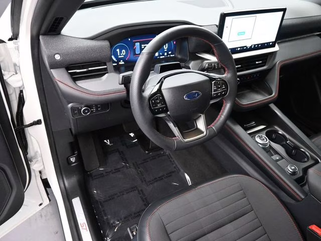 2025 White Metallic Ford Explorer ST-Line RWD SUV