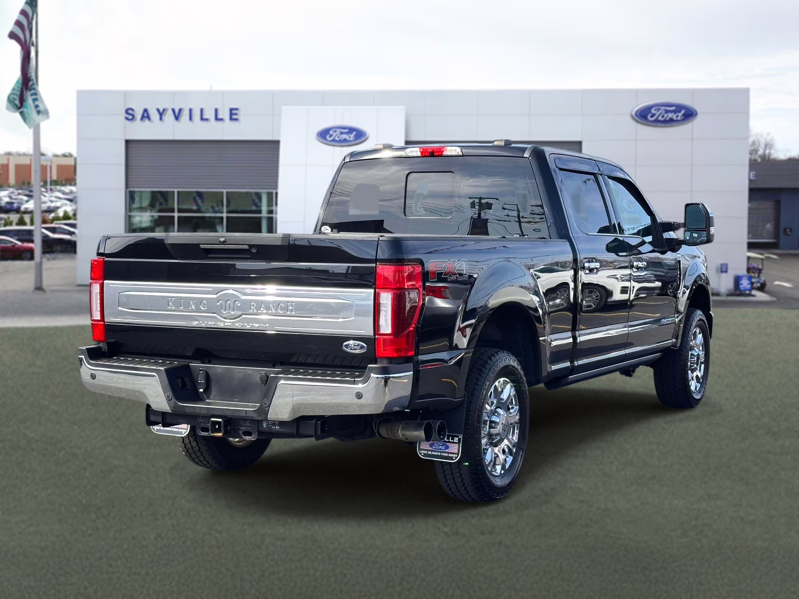 2022 Agate Black Metallic Ford Super Duty F-250 SRW King Ranch 4WD Crew Cab 6.75' Box 4X4 Truck