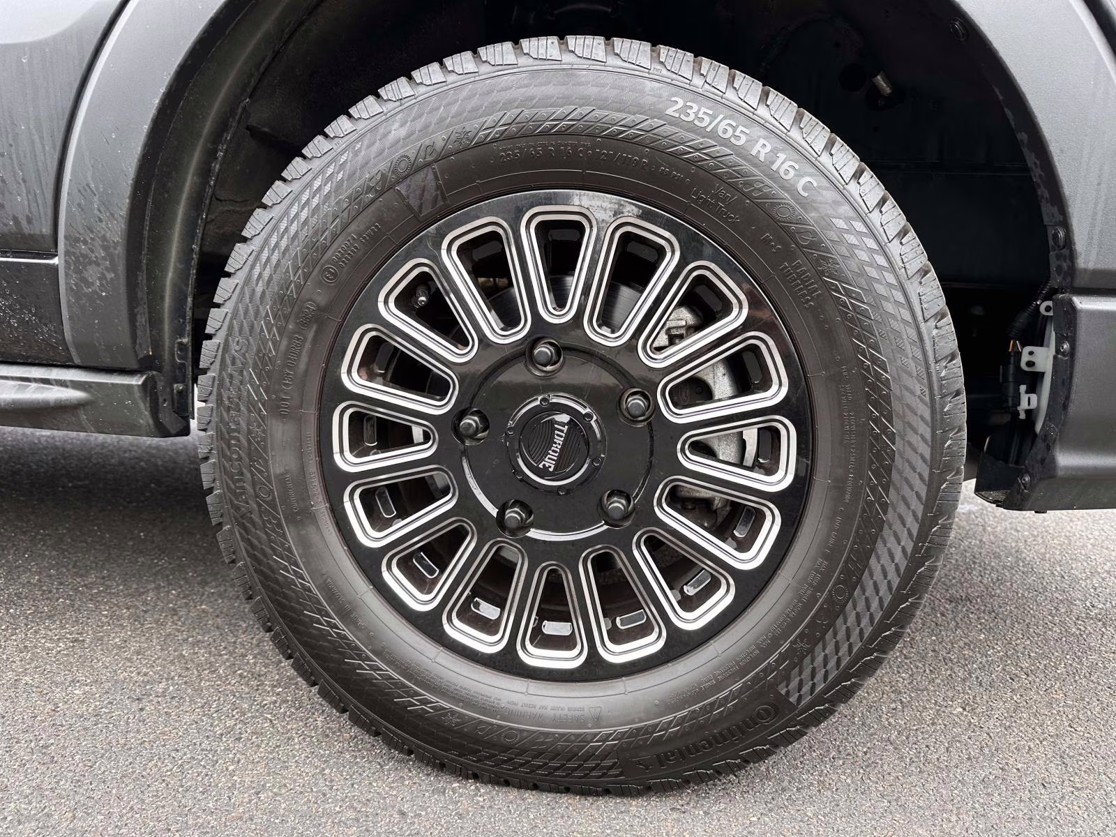 2025 Agate Black Metallic Ford Transit Cargo Van T-350 148 EL Hi Rf 9500 GVWR RWD RWD Van