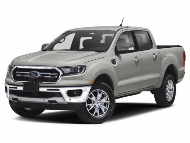 2020 Silver Ford Ranger Lariat 4X4 Truck