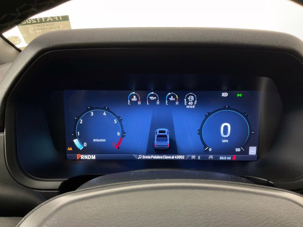 2026 White Metallic Ford F-150 Lariat 4X4 Truck