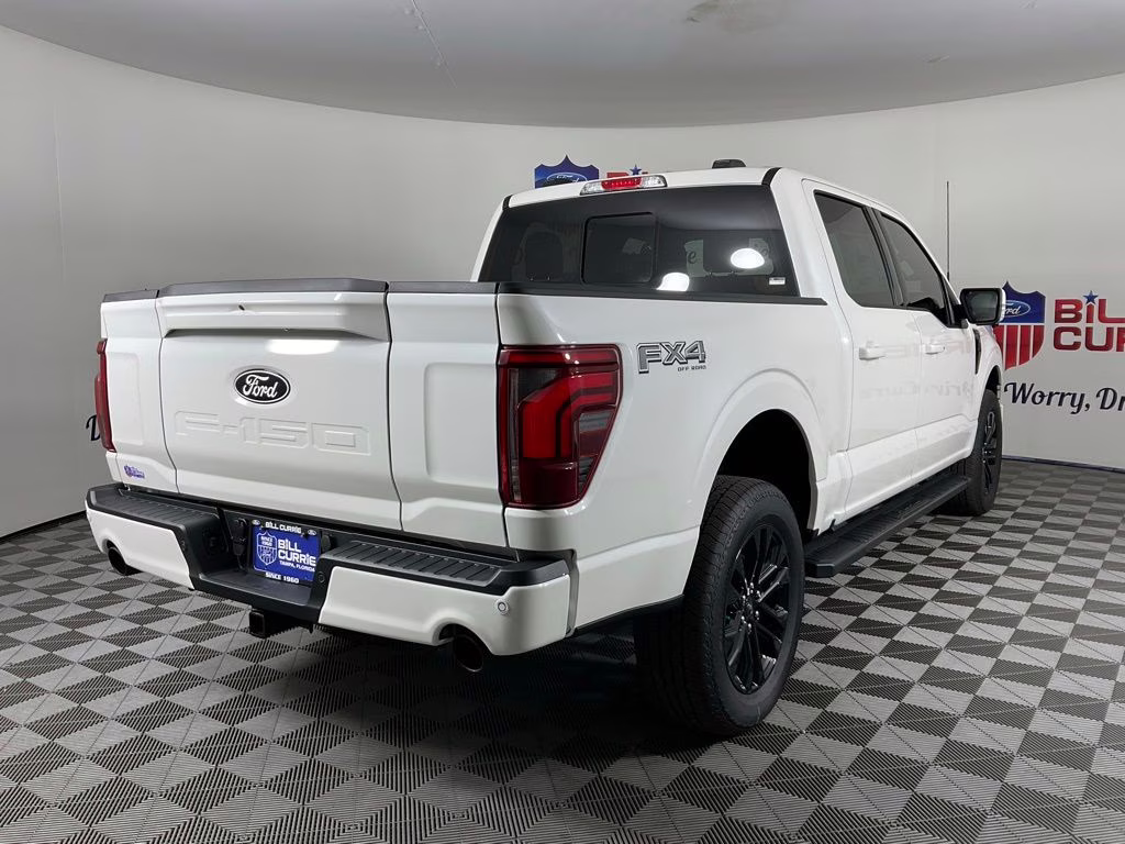 2026 White Metallic Ford F-150 Lariat 4X4 Truck