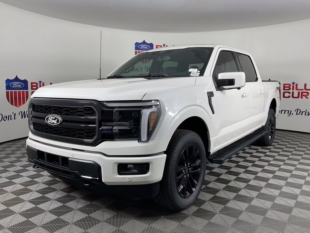 2026 White Metallic Ford F-150 Lariat 4X4 Truck