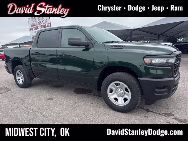 2026 Serrano Green Metallic Ram 1500 Tradesman 4X4 Truck