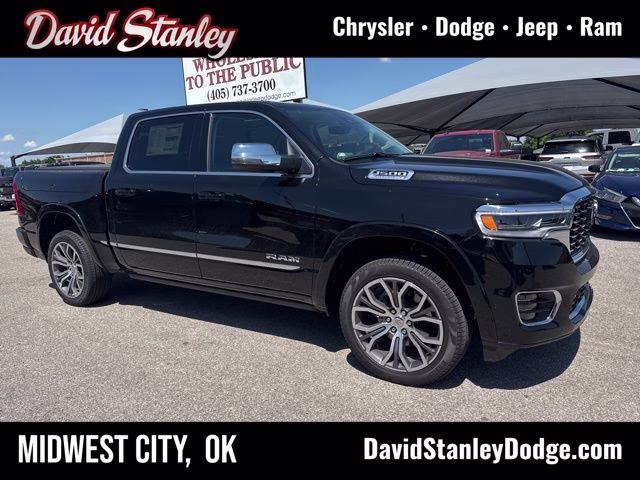 2026 Diamond Black Ram 1500 Tungsten 4X4 Truck
