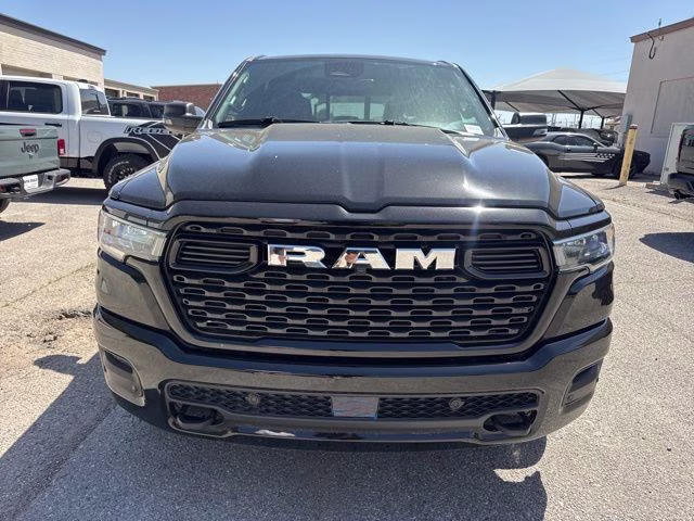 2026 Diamond Black Crystal Pearlcoat Ram 1500 Big Horn/Lone Star 4X4 Truck