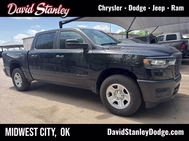 2026 Diamond Black Crystal Pearlcoat Ram 1500 Tradesman 4X4 Truck