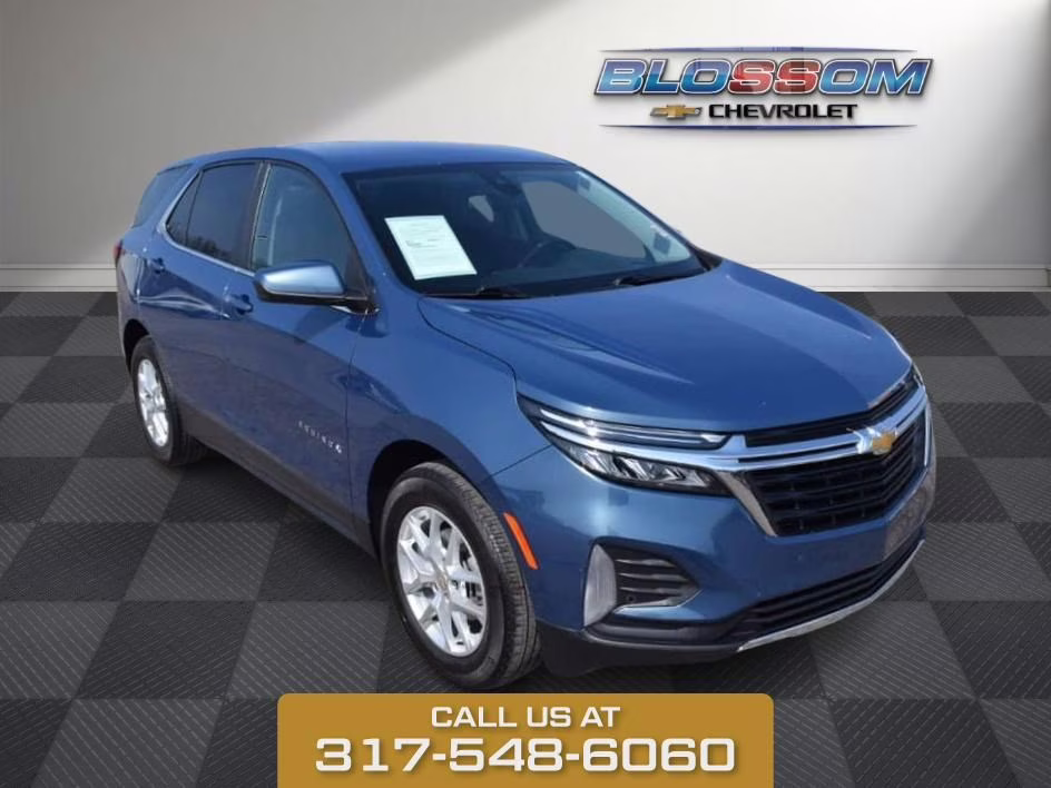 2024 Lakeshore Blue Chevrolet Equinox LT FWD SUV