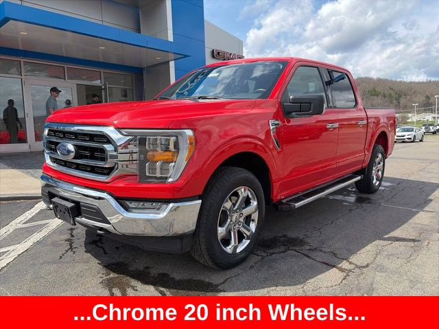 2022 Race Red Ford F-150 XLT 4X4 Truck