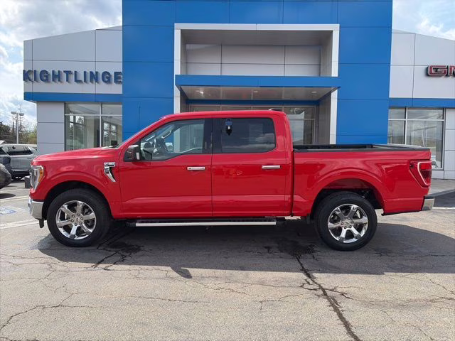 2022 Race Red Ford F-150 XLT 4X4 Truck