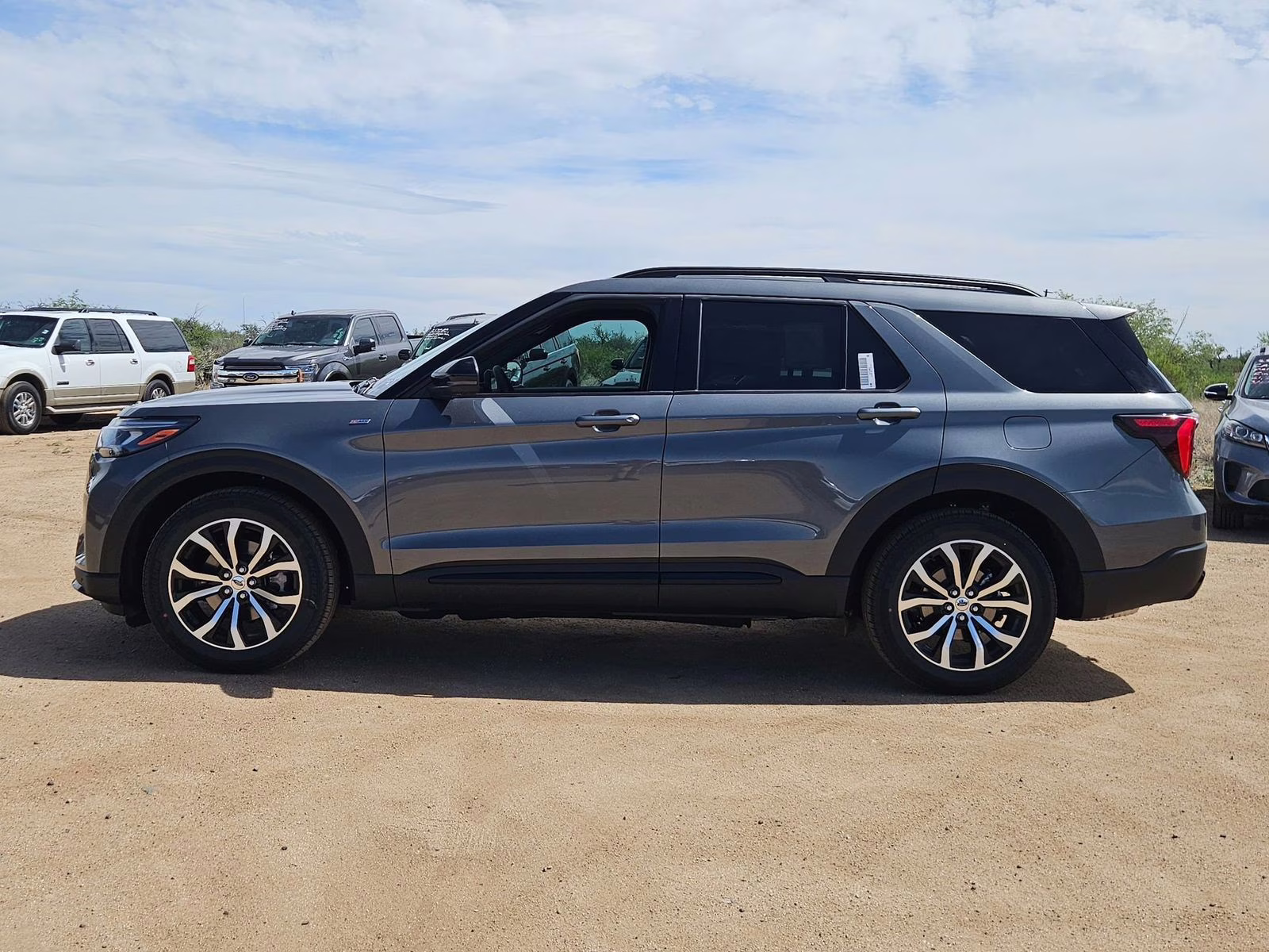 2026 Gray Ford Explorer ST-Line RWD SUV