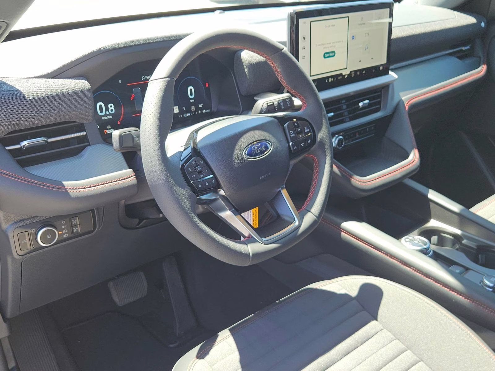 2026 White Ford Explorer ST-Line RWD SUV