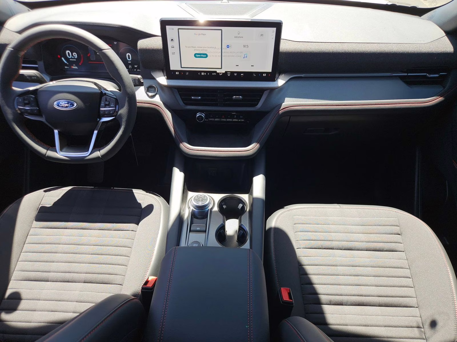 2026 White Ford Explorer ST-Line RWD SUV