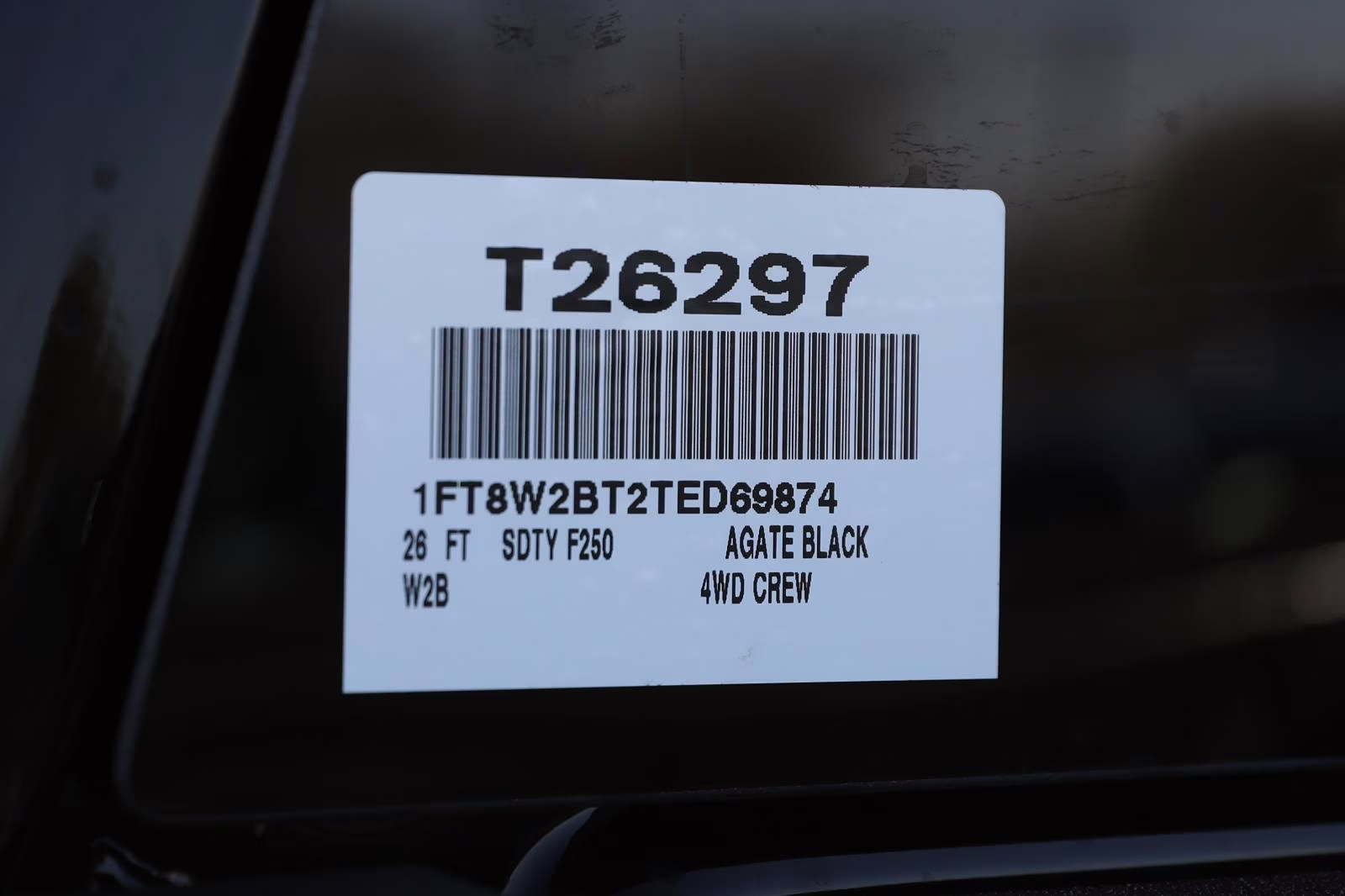 2026 Agate Black Metallic Ford Super Duty F-250 SRW LARIAT 4X4 Truck