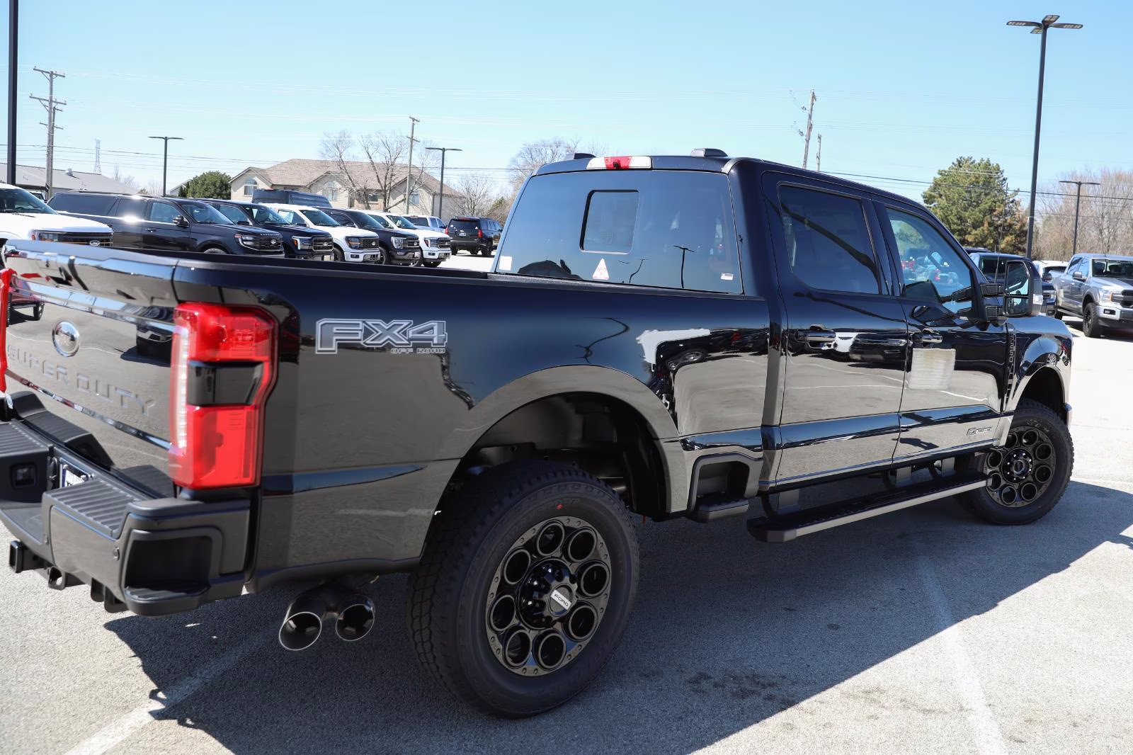 2026 Agate Black Metallic Ford Super Duty F-250 SRW LARIAT 4X4 Truck