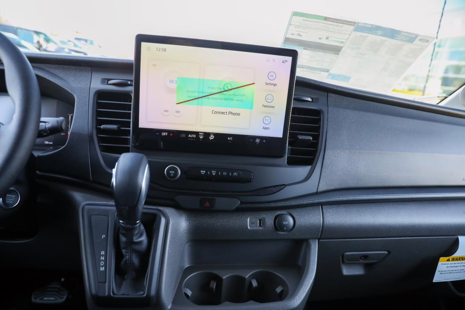 2026 Blue Metallic Ford Transit Cargo Van Base RWD Van