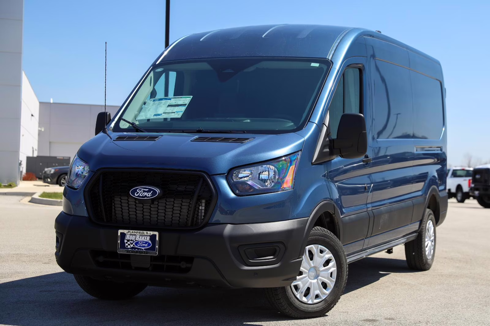 2026 Blue Metallic Ford Transit Cargo Van Base RWD Van