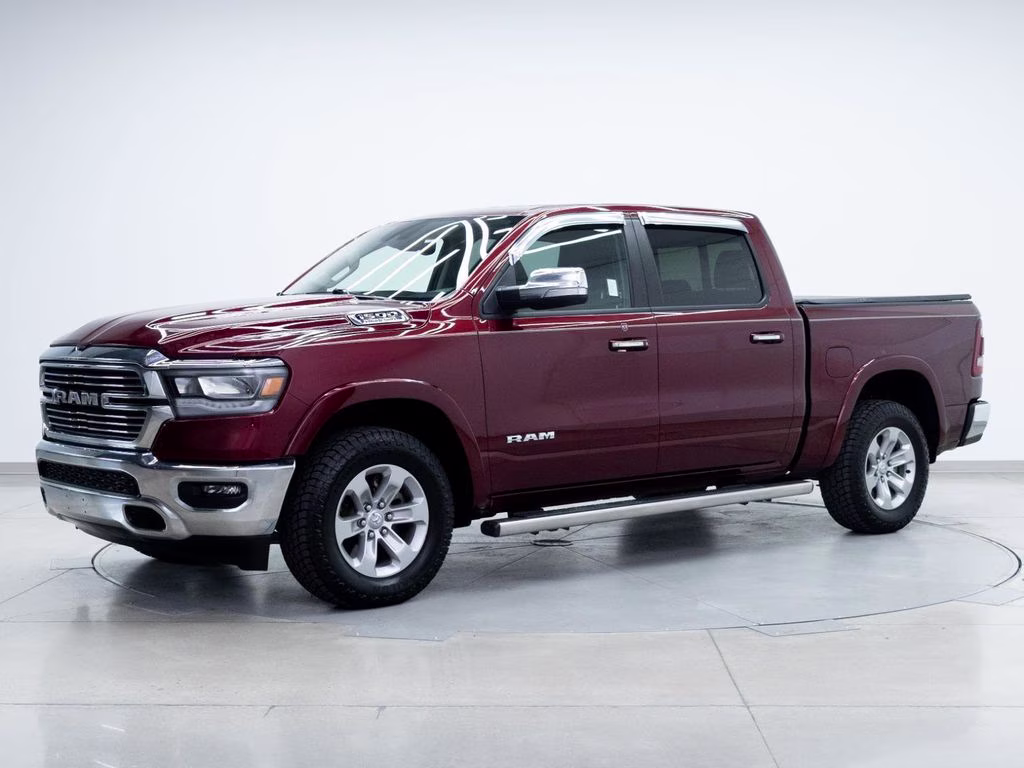 2022 Delmonico Red Pearlcoat Ram 1500 Laramie 4X4 Truck