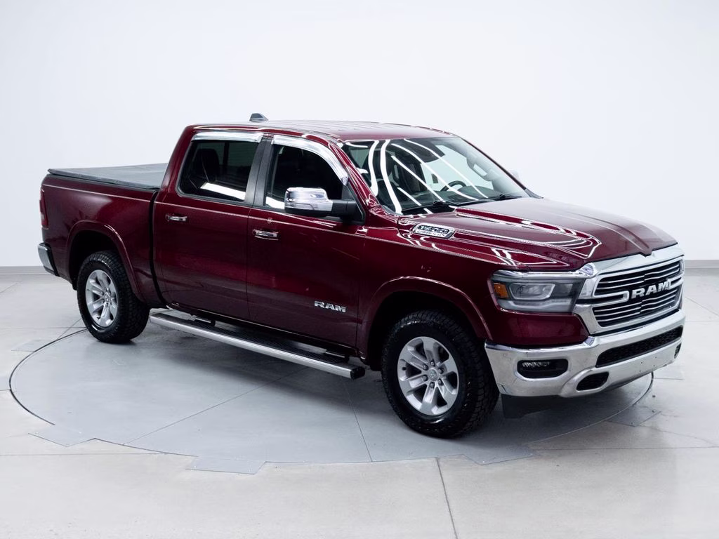 2022 Delmonico Red Pearlcoat Ram 1500 Laramie 4X4 Truck