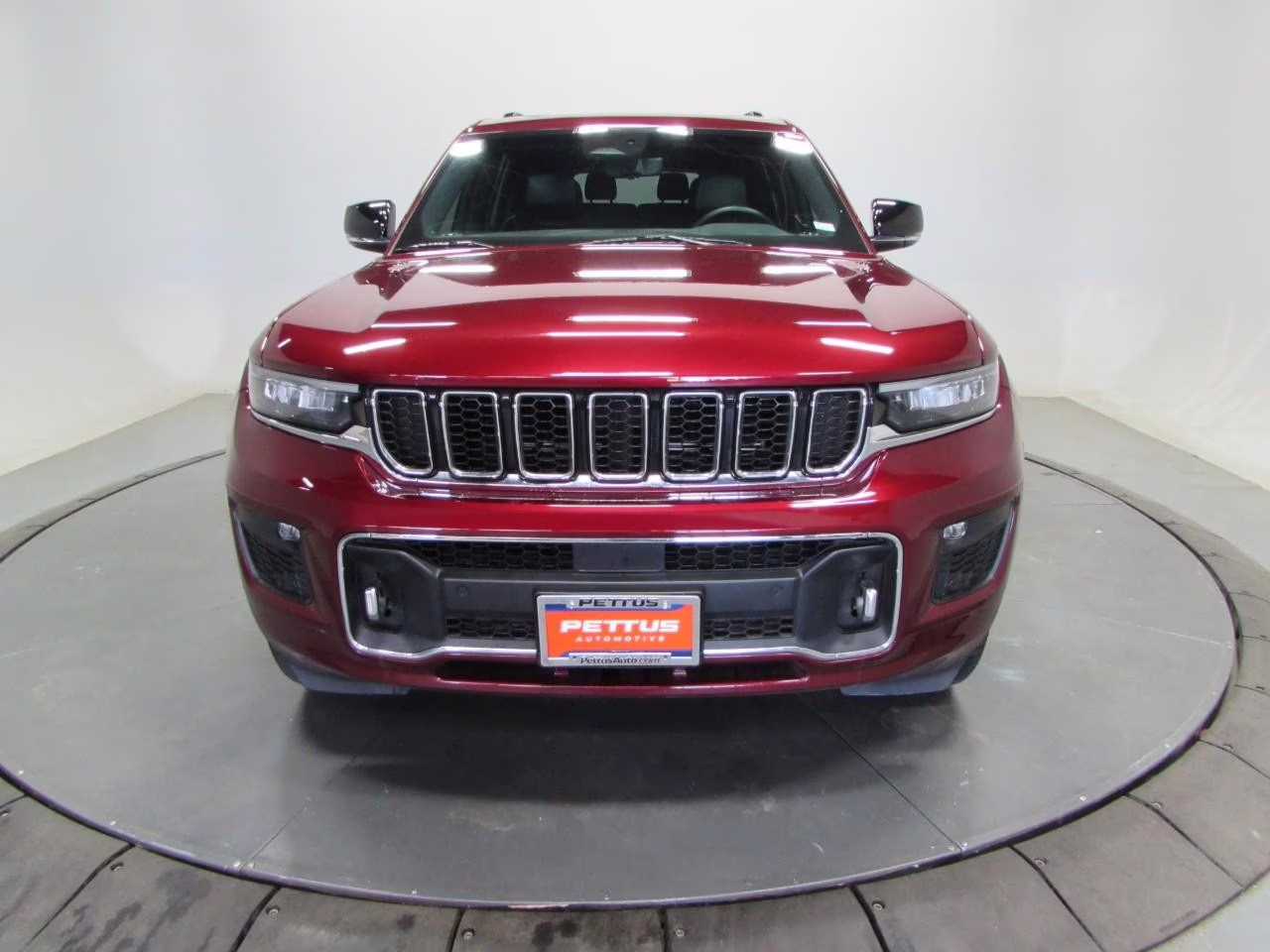 2022 Velvet Red Pearlcoat Jeep Grand Cherokee L Overland 4X4 SUV
