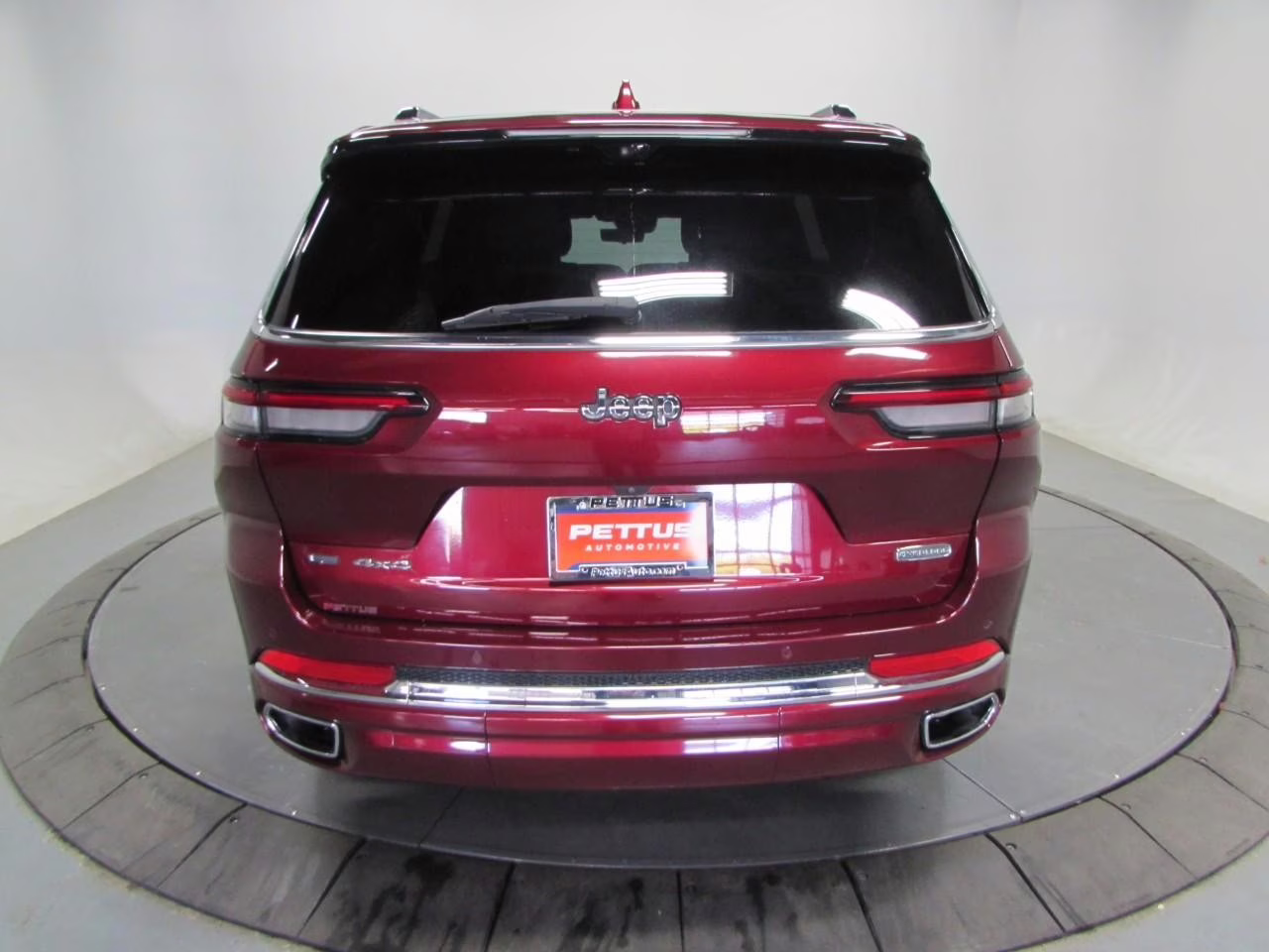 2022 Velvet Red Pearlcoat Jeep Grand Cherokee L Overland 4X4 SUV