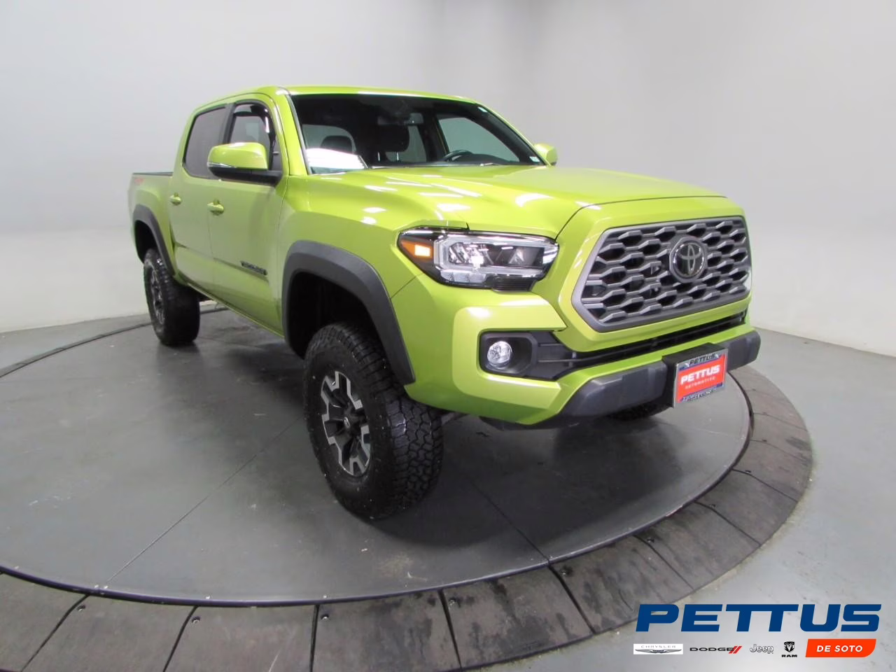 2023 Electric Lime Metallic Toyota Tacoma TRD Off-Road V6 4X4 Truck