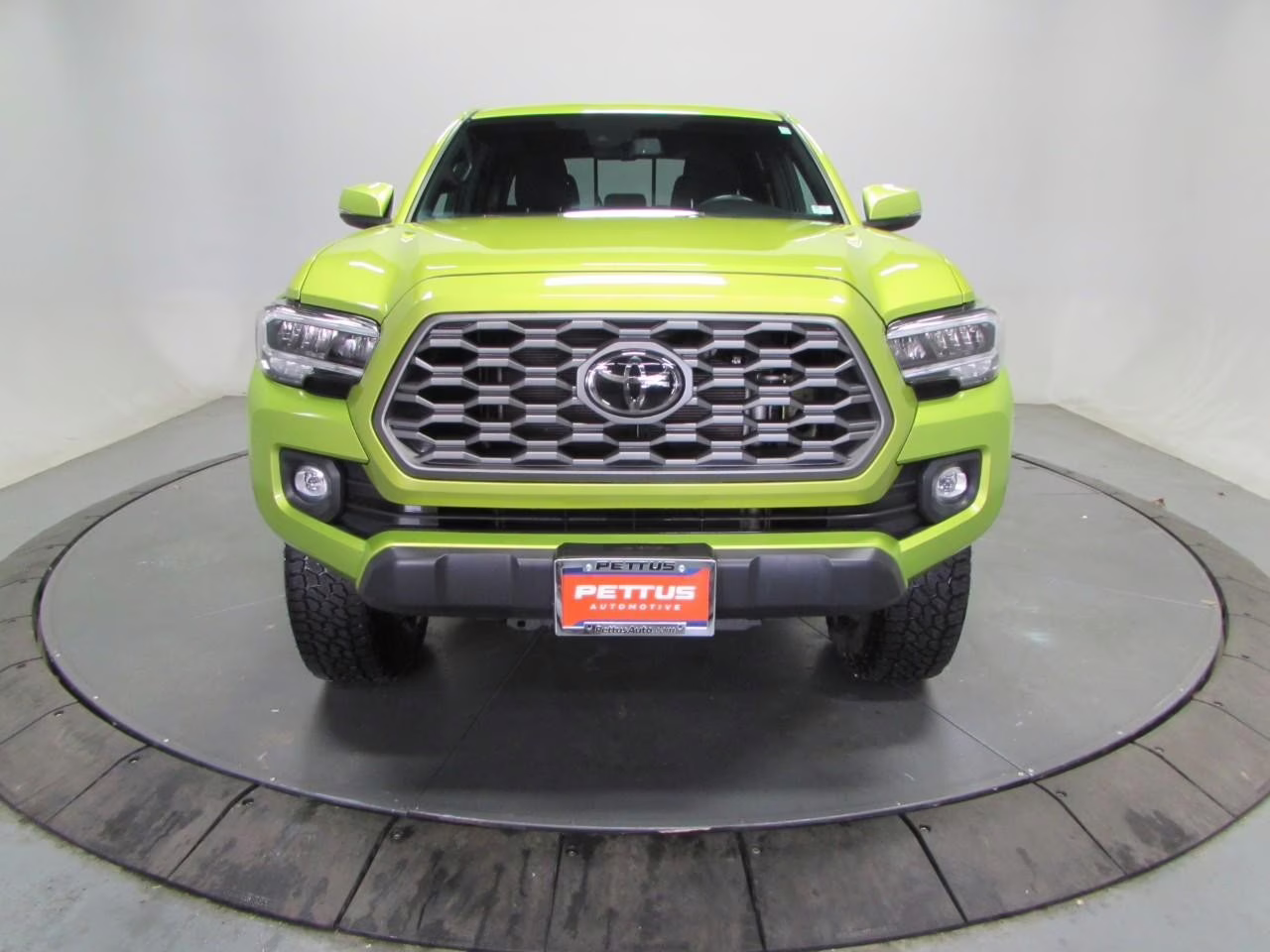 2023 Electric Lime Metallic Toyota Tacoma TRD Off-Road V6 4X4 Truck