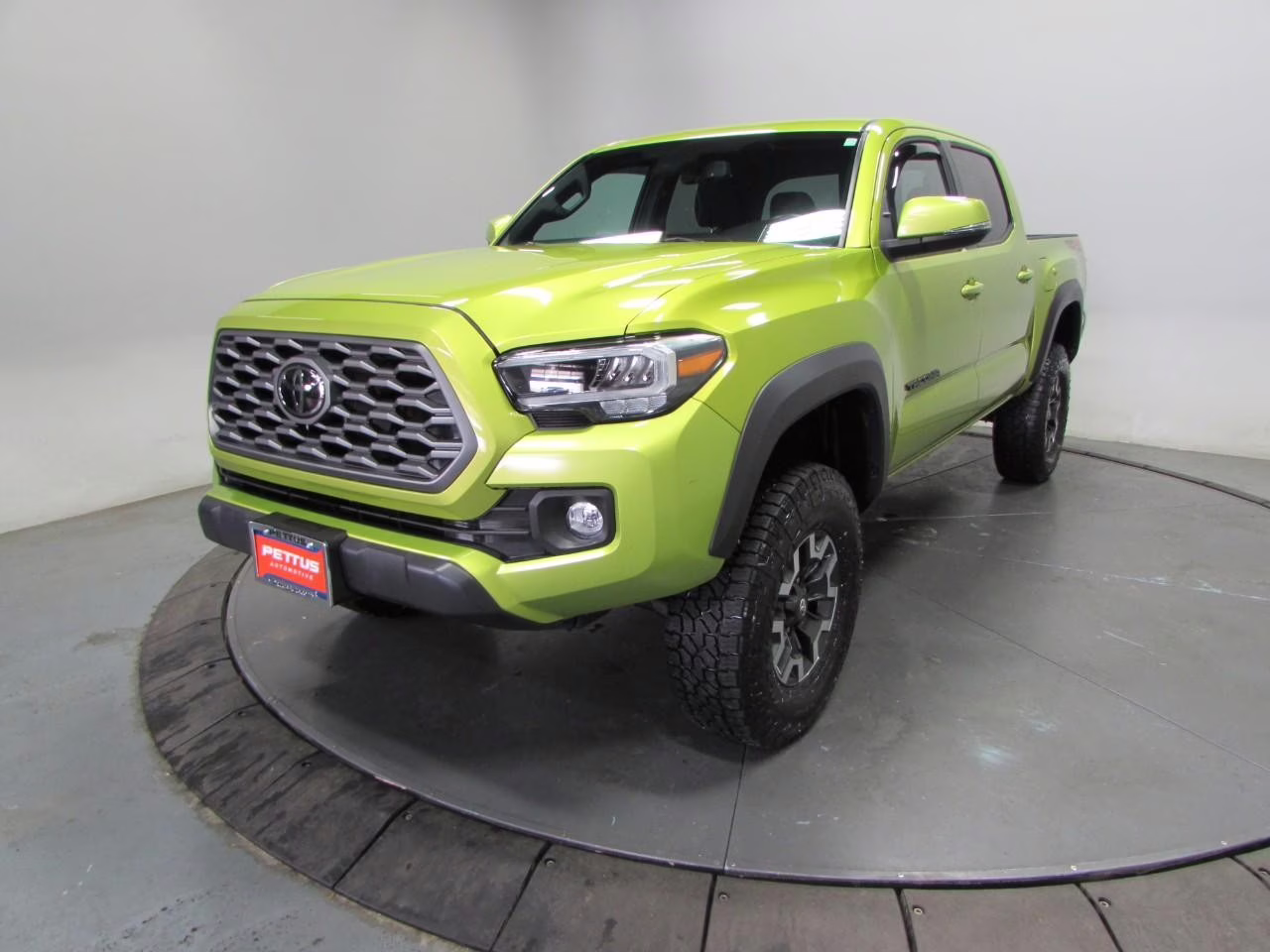 2023 Electric Lime Metallic Toyota Tacoma TRD Off-Road V6 4X4 Truck