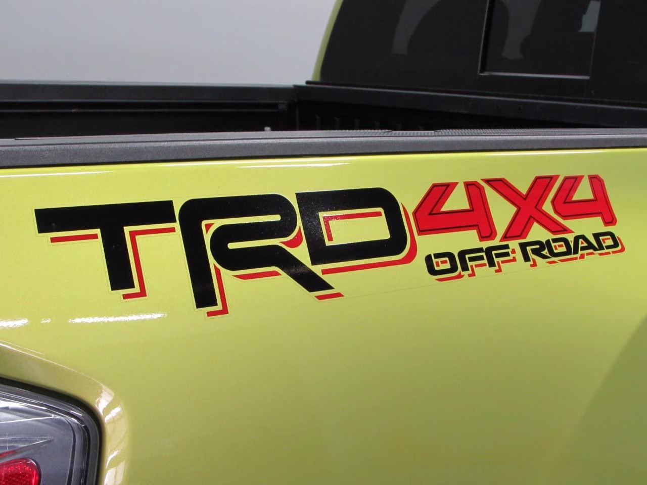 2023 Electric Lime Metallic Toyota Tacoma TRD Off-Road V6 4X4 Truck