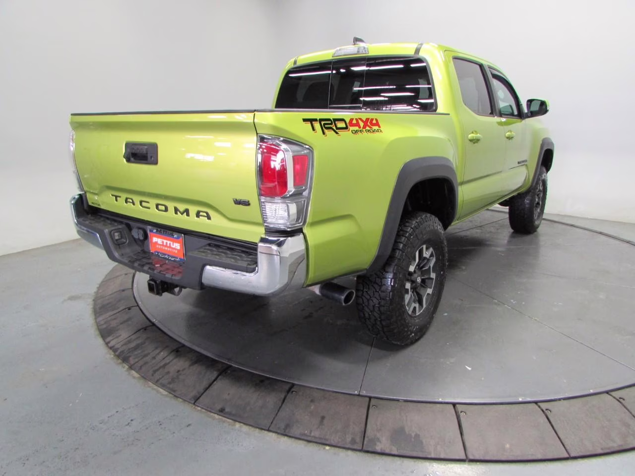 2023 Electric Lime Metallic Toyota Tacoma TRD Off-Road V6 4X4 Truck