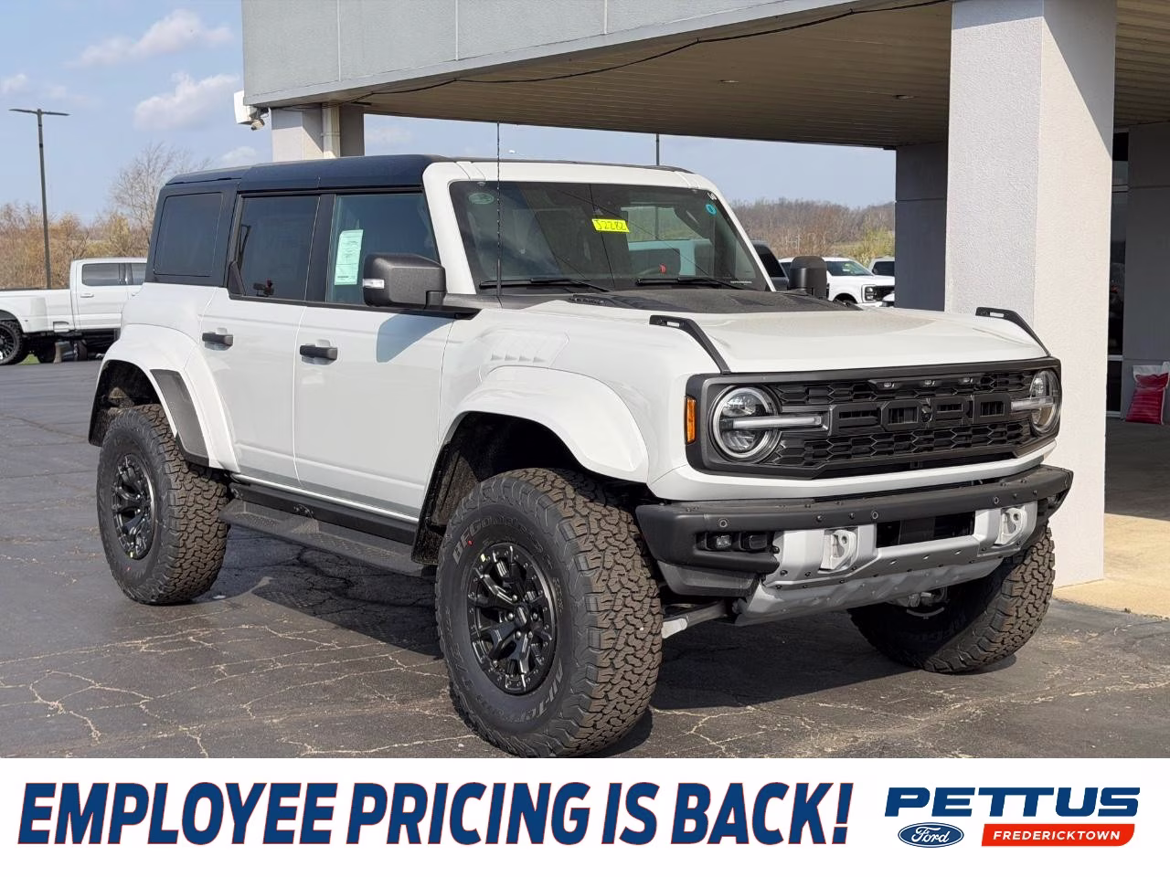 2026 Avalanche Gray Ford Bronco Raptor 4X4 SUV