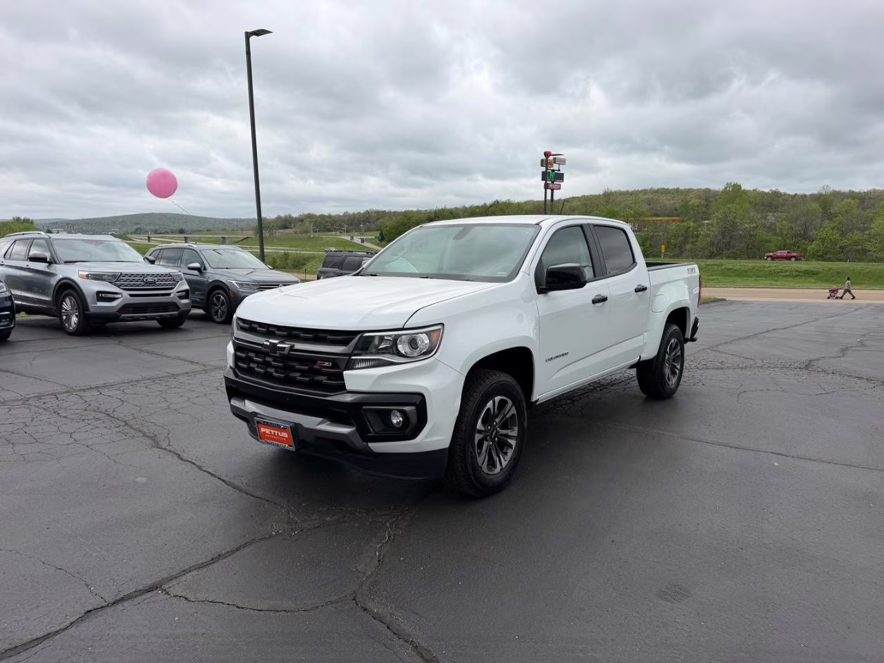 2021 Summit White Chevrolet Colorado Z71 4X4 Truck