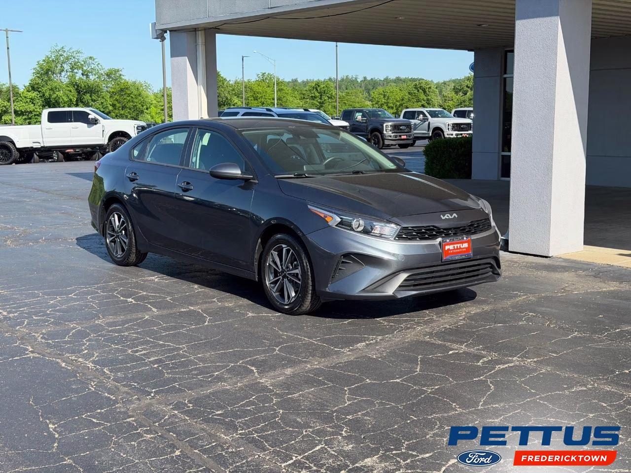 2024 Steel Gray Kia Forte LXS FWD Sedan
