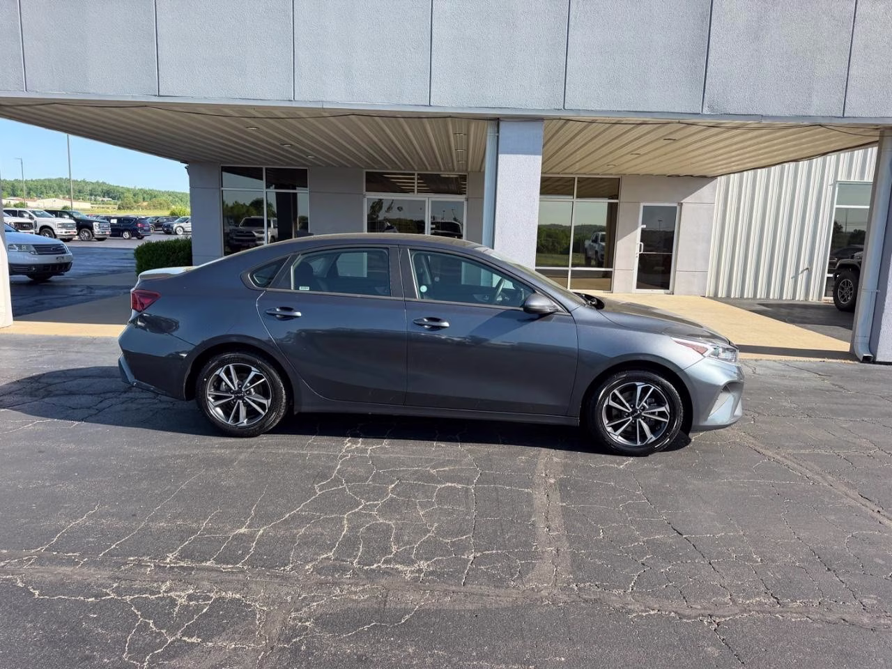 2024 Steel Gray Kia Forte LXS FWD Sedan
