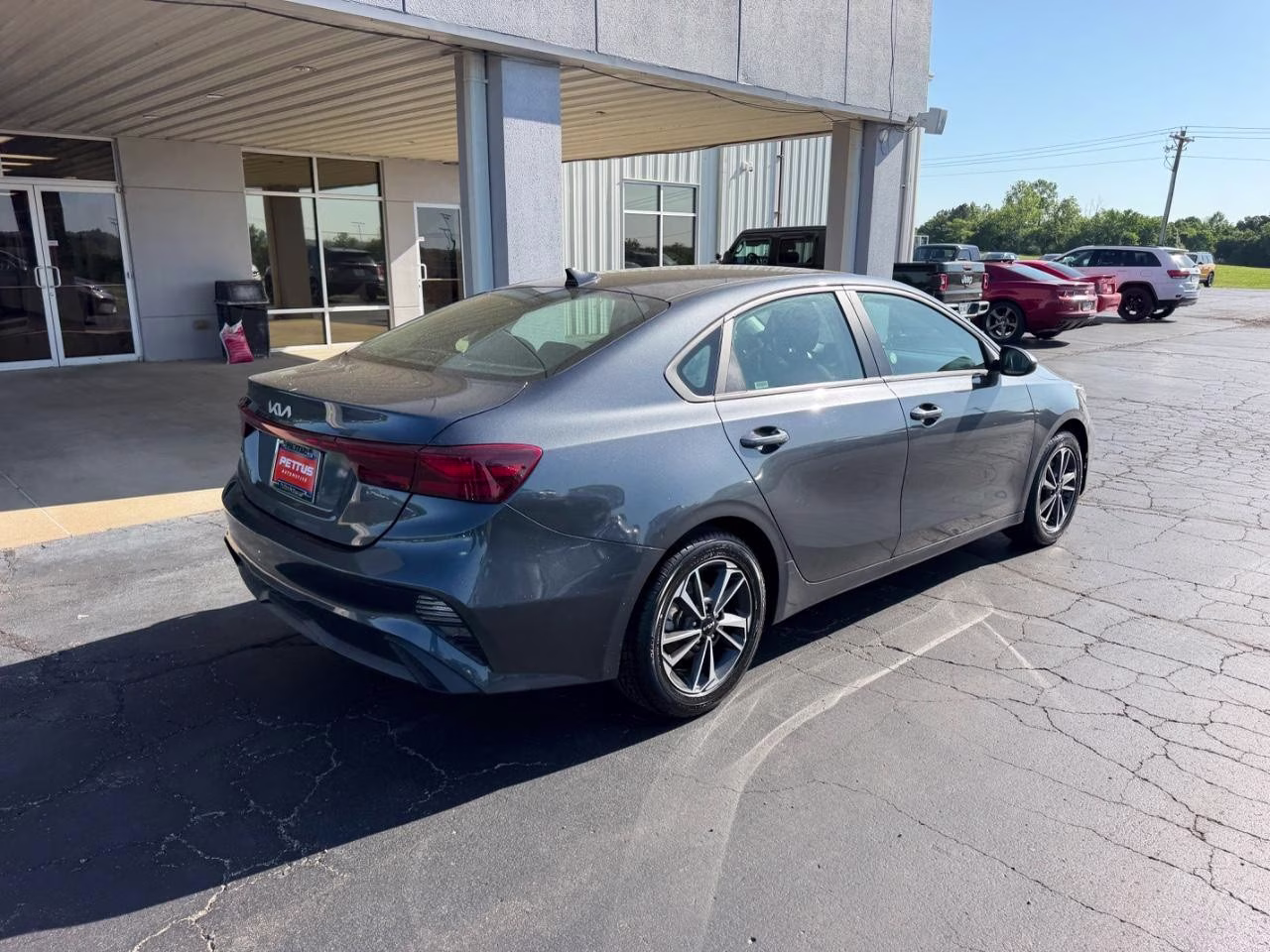2024 Steel Gray Kia Forte LXS FWD Sedan