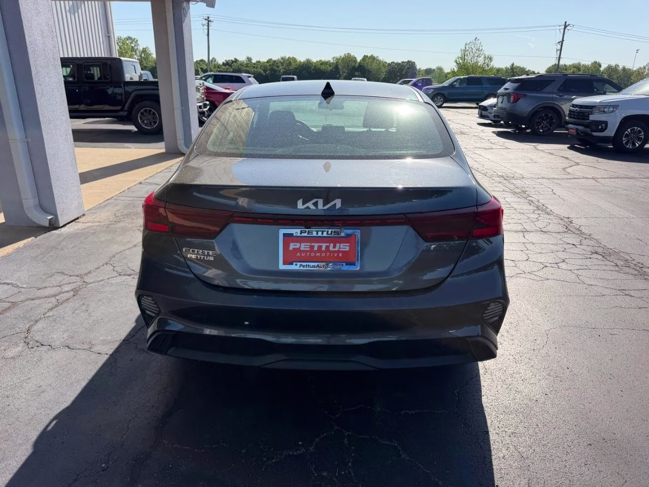 2024 Steel Gray Kia Forte LXS FWD Sedan